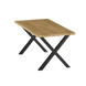 Stół do kuchni i jadalni WoodMost dąb 120x60, blat dąb naturalny 0004/2-ST