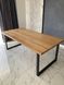 WoodMost oak kitchen and dining table 120x60, natural oak tabletop 0002-ST