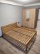 Ліжко двоспальне 160 х 200 з масиву дуба покрите маслом 0003-L