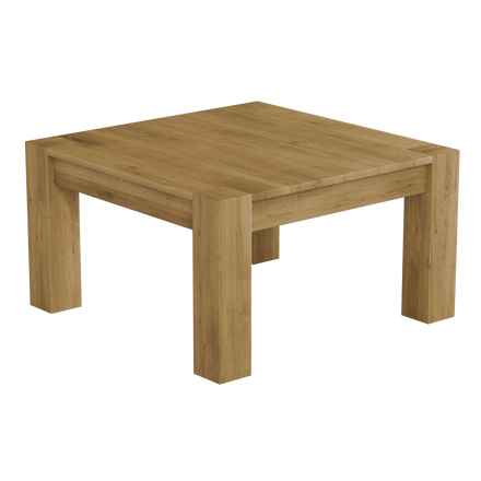Coffee table made of natural oak WoodMost 80x80, table top 20mm 00025-ST