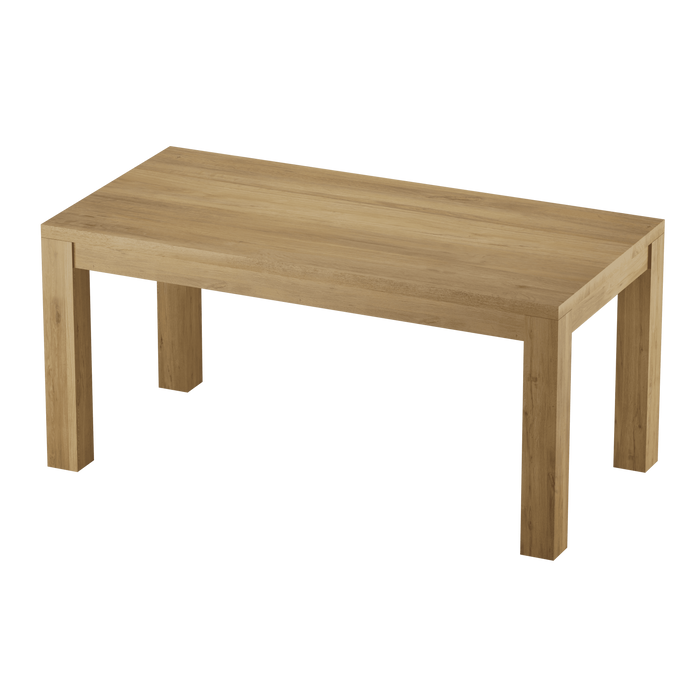 Дерев'яний стіл кухонний, обідній з дуба WoodMost 120x60, натуральний дуб 00019/-ST